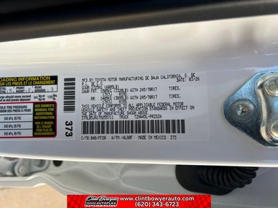 2026 Toyota Tacoma SR5