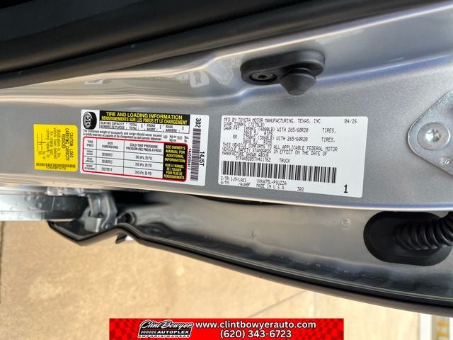 2026 Toyota Tundra Platinum