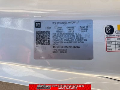 2023 Chevrolet Camaro LT1