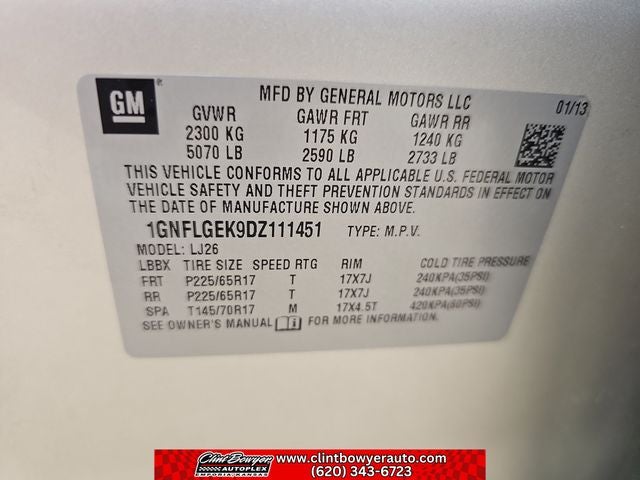 2013 Chevrolet Equinox LTZ