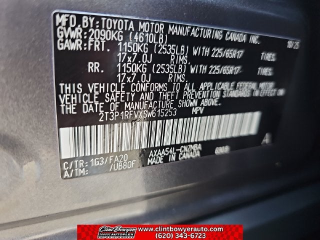 2025 Toyota RAV4 XLE