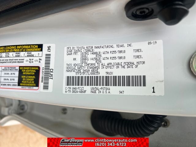 2020 Toyota Tundra SR5