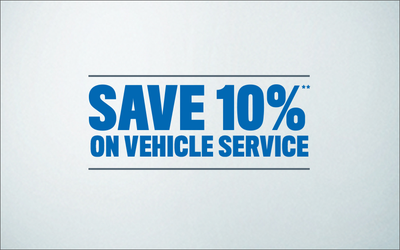 Save 10% On Vehicle Service